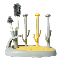 Jieliya bottle brush cleaning brush for newborn baby special bottle draining and drying rack portable bracket 1878