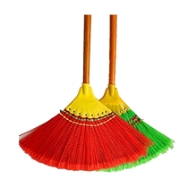 Single old-fashioned broom broom rivet corrugated wire broom courtyard outdoor sweeping sweeping water artifact Huanghe 1117