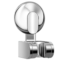 No punching shower head bracket nozzle hanging seat adjustable base shower artifact fixed rain shower wall 1822