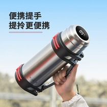 Thermos cup large capacity 304 stainless steel thermos kettle mens outdoor portable car kettle travel home 2509