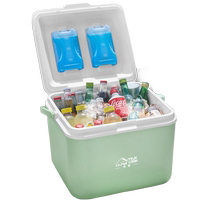 Insulation box ice refrigeration outdoor camping car ice bucket commercial cold box stall fresh-keeping portable refrigerator 1391