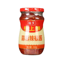 Haitian Jinshang fresh garlic chili sauce 350g rice appetizer mixed rice mixed with noodle sauce spicy sauce