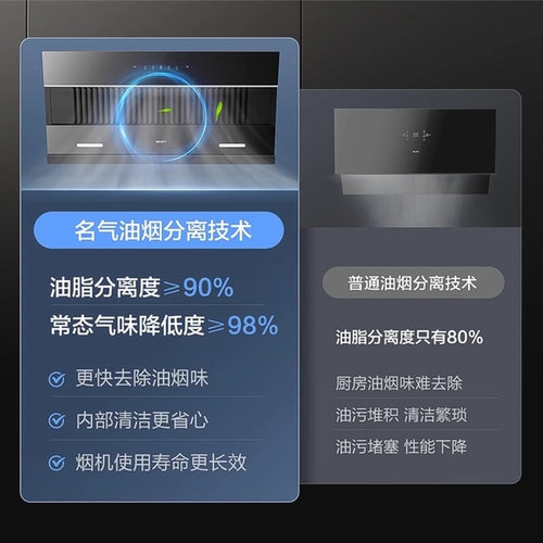 Высокий капюшон босса высокого всасывания для домашнего кухонного масляного всасывания A311 Известный официальный флагманский магазин Anly 20