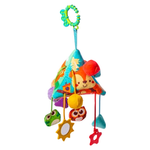 Baby comfort doll to lull you to sleep five-month-old chewable toy car pendant rattle newborn baby 2895
