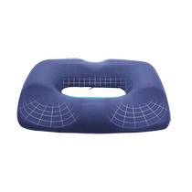 Seat cushion for pregnant women with coccyx pain postpartum side cut and tear seat cushion to relieve coccygeal vertebra decompression butt cushion 889