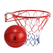 No punching silent ball solid spring outdoor basketball frame hanging childrens indoor outdoor home basket 2077
