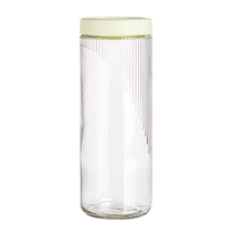 Melon seed storage box cartoon storage bottle candy food jar snack jar thickened sealed jar biscuit jar Huanghe 1117