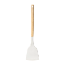 Silicone spatula non-stick pan special cooking spatula soup spoon leaking spatula household food grade high temperature resistant kitchen utensils 1485