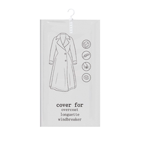 Hanging vacuum compression bag special bag for down jackets and coats hanging bag for cotton clothes wardrobe clothes storage 1973