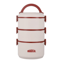 Insulated lunch box for office workers microwaveable lunch box portable household multi-layered lunch box for students only 2604