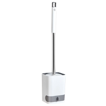 Toilet Brush Home Bathroom Toilet No Dead Angle Wall-mounted Cleaning Brush with Drain Toilet Scrubbing Artifact 2018