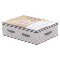 Storage box for autumn and winter clothes and quilts under-bed storage box flat zipper storage bag Huanghe 1117