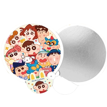 Tengxuan Crayon Shin-chan Reflective Plate Folding Fan Carry-On Cartoon Fan Summer Photo Artifact 1563