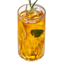 Glass cup high-end light luxury whiskey cup beer cup water cup household drinking cup juice cup 2407