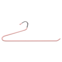 Household stainless steel wardrobe storage hanger goose-shaped trouser rack hanger trouser clip hanging pants artifact trouser hanging Huanghe 1117