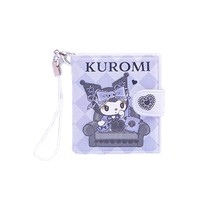 Guangbo Sanrio Mini Notebook Cartoon Rubber Cover Melody Kurome Elementary School Girls Portable Notepad Cute Mini Portable Pocket Note Note Memo 3114