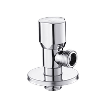 Submarine angle valve all-copper thickened water heater triangle valve hot and cold water valve switch 4-point water stop household 2327