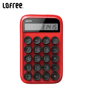 Lofree/洛斐 糖豆计算器 玫瑰金小黄鸭糖豆计算器 办公用品学生财务会计可爱桌面 背光机械轴轴体计算机