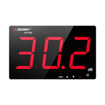 Shendawei high-precision wall-mounted decibel meter tester noise meter noise detector industrial alarm 1058