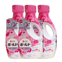Procter & Gamble Laundry Detergent 3 Bottles Bold Smooth Floral Scent Laundry Detergent No Fluorescent Agent Smooth Color Protection Original Import 2329