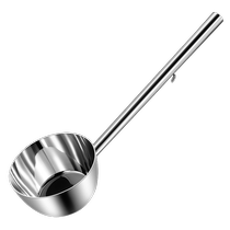 Stainless steel water spoon kitchen water ladle household water ladle long handle commercial water ladle spoon soup ladle large 2132