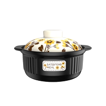 Kangshu household ceramic clay pot high temperature resistant dry-burning non-cracking stew pot special small clay pot for gas stove 1096