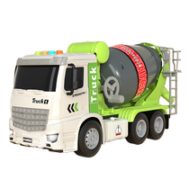 Childrens large cement mixer truck baby alloy engineering boy toy boy concrete mud tank car 2273