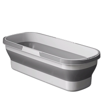 Egger foldable mop bucket rectangular mop bucket car wash floor water bucket single bucket drain basin 2217