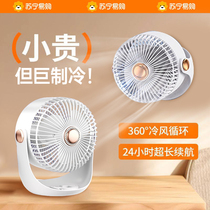 Air circulation fan household electric fan desktop silent student dormitory desktop fan office small electric fan 2971