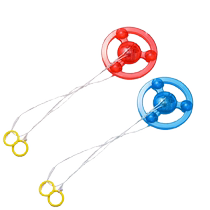 Teng Xuanluminescence Net Red Pull Whistle Fly Ball Pull Wire Wind Fire Wheel Tops Ground Stall Flywheels Children BoysAnd Boys Toys 1563