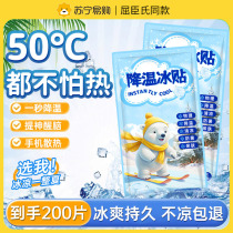 Cooling ice patch summer ice patch cooling and relieving summer heat artifact mobile phone cooling ice patch summer medical ice pack A3046