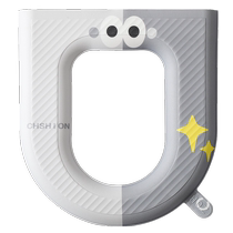 Waterproof toilet seat cushion for summer universal for all seasons household toilet seat cover adhesive type washable 1393