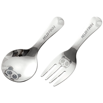304 stainless steel short handle round head childrens eating spoon ins style small spoon tea milk powder seasoning spoon 3842