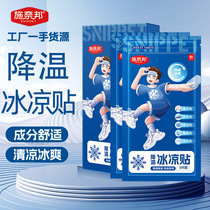 Cool patch cold compress patch cooling artifact summer forehead patch military training supplies mobile phone cooling patch 322A