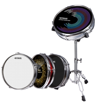 12-inch dumb drum set soundproofing pad beginner childrens home practice drum set metronome pad 2470