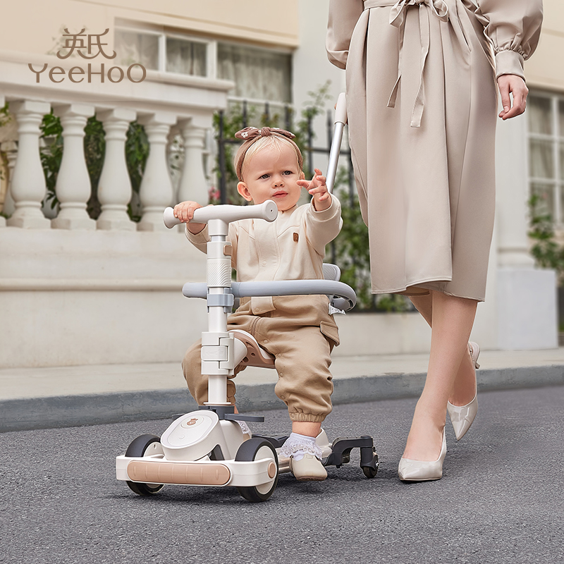 British Scooter Children 1-1 3-1 6-year-old baby pedals Fried Trolley Multifunction Four-Fit Slide Tackle 3014-Taobao
