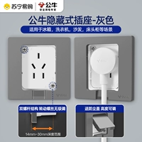 Невидимый розетка [пять -отверстие 10а · встроенное]