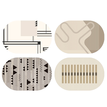 Diatom mud soft floor mat bathroom absorbent foot mat bathroom non-slip mat toilet door rug can be cut 2709