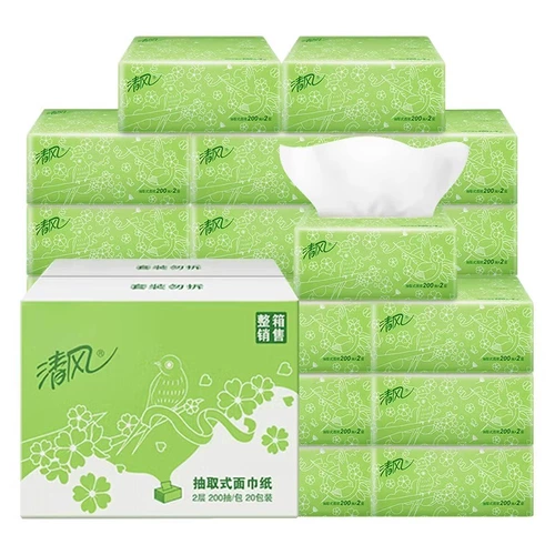 [Самостоятельно поработанное] Qingfeng бумажный полотенце.