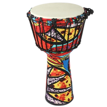 Mosen African Drum Light ABS Material Children Beginology Exercises Lijiang Hands Beat Drum 8 10 Inch Tone Free 744