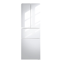 Chigo French refrigerator four-door double-door household large-capacity energy-saving ultra-thin built-in refrigerator 1318