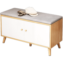 Changing shoes stool Home doorway Easy shoe rack Easy multilayer shoe cabinet stool integrated into the house wearing shoes into the door stool 1853
