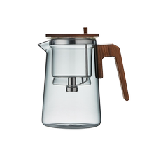 Suning Piaoyi cup heat-resistant teapot tea set tea cup glass liner high-end one-click tea water separation household 489