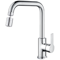 Kitchen sink faucet hot and cold two-in-one all-copper household sink sink universal anti-splash 1757