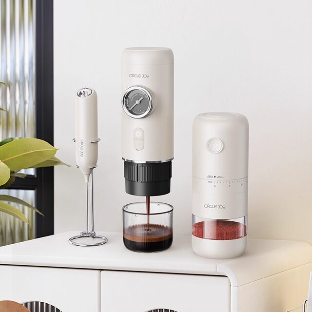 Portable Coffee Machine Set Fully Automatic Espresso Capsule Coffee Machine Small Household Extraction Machine 2313