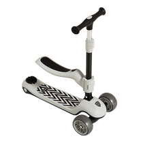 贝易单板儿童滑板车1-6岁可折叠可座宝宝滑滑学步溜娃神器2724