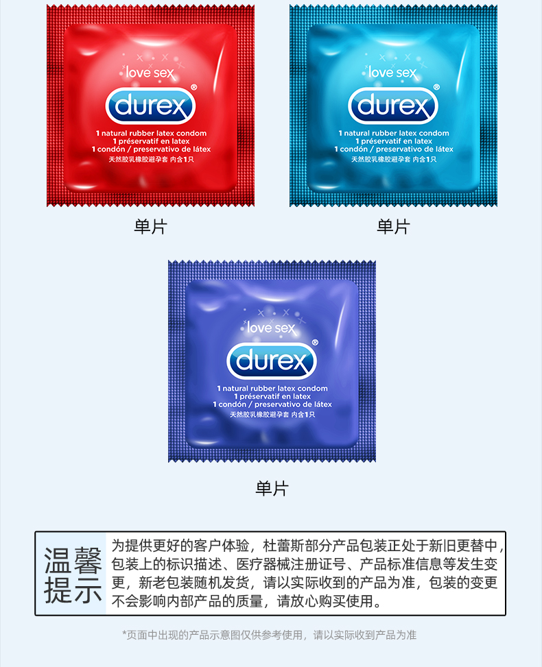 苏宁直营 杜蕾斯 经典四合一+超薄润lube+共26只 图9