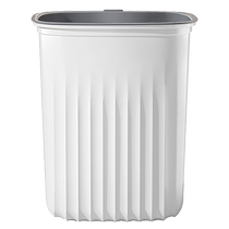 Living Room Office Toilet Dormitory Press Circle Wastebasket bedroom Kitchen Toilet Large Capacity Bins Real and 1117