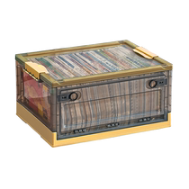 Xingyou Books Book Storage Box Foldable Storage Box Student Organizing Book Box Transparent Storage Home 727
