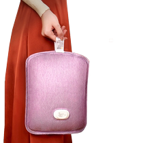 Hot water bottle rechargeable water-filled explosion-proof hand warmer hot water bag for belly baby plush cute female electric warmer 1661
